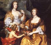 Anthony Van Dyck Lady Elizabeth Thimbelby and Dorothy,Viscountess Andover USA oil painting artist